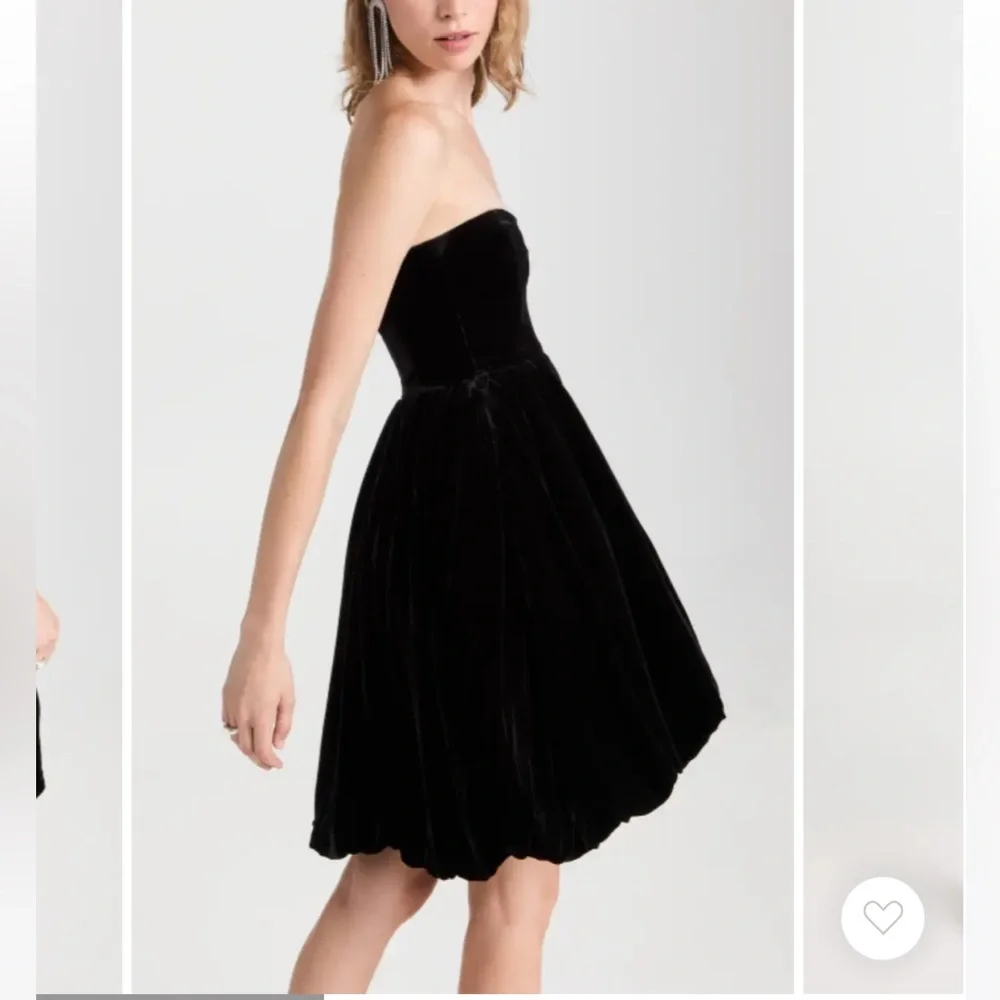 Cara Cara Veronica velvet dress in Black - Picture 6 of 9